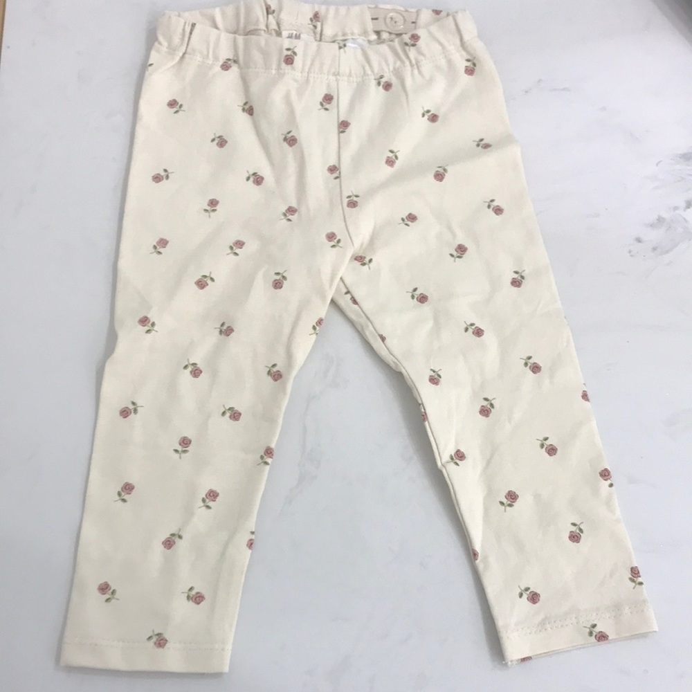 H&M floral legging NWOT
